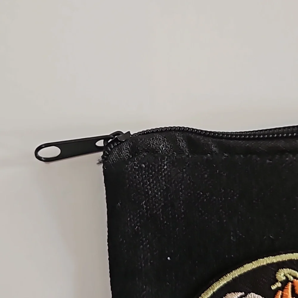 Hand crafted multi use bag  skull pumpkin butterfly iron pachwork farmhouse